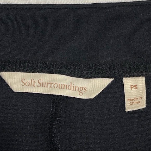Soft Surroundings Stirrup Pull on Pants Black Size small petite - Picture 7 of 12